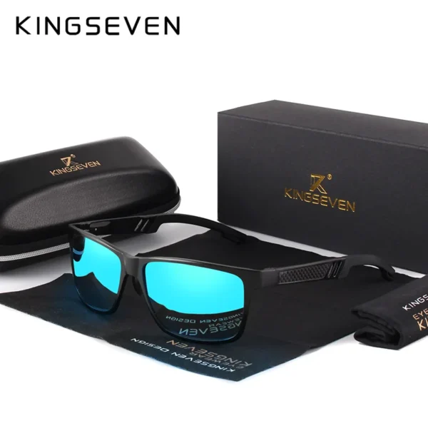 Aluminum Frame Polarized Sunglasses for Men/Woman. - Image 3