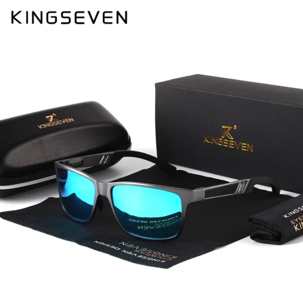 Aluminum Frame Polarized Sunglasses for Men/Woman.