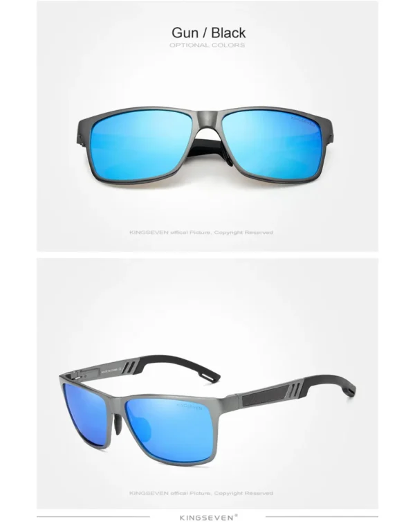Aluminum Frame Polarized Sunglasses for Men/Woman. - Image 5