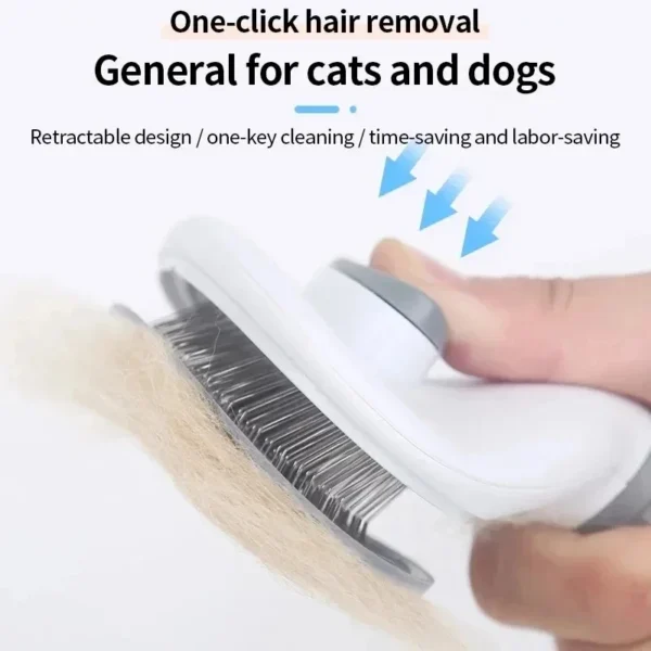 Fur removal Pet Brush For Cats/Dogs - Image 2