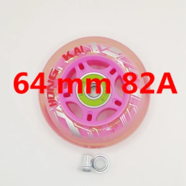 Inline Skates Wheels Sizes 64mm 70mm 72mm 82A 84A - 8 wheels/lot - Image 5