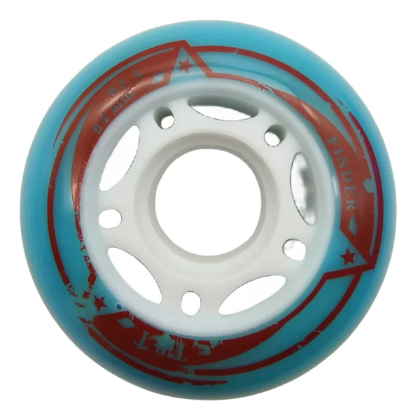 Set Inline Skate Wheels Children 64mm 83A - 8 wheels/lot - Image 2