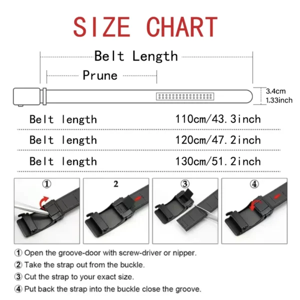 High-Quality Belt  - 110cm 120cm 130cm - Image 2