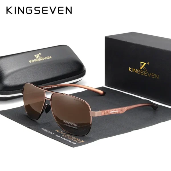 Polarized Aluminum Sunglasses For Men UV400 - Image 12