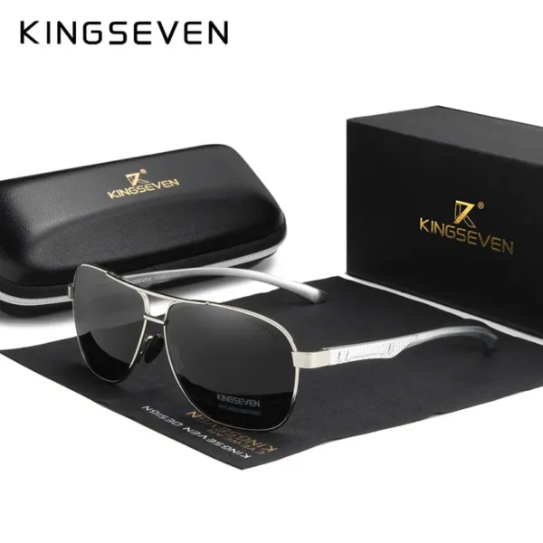 Polarized Aluminum Sunglasses For Men UV400 - Image 7