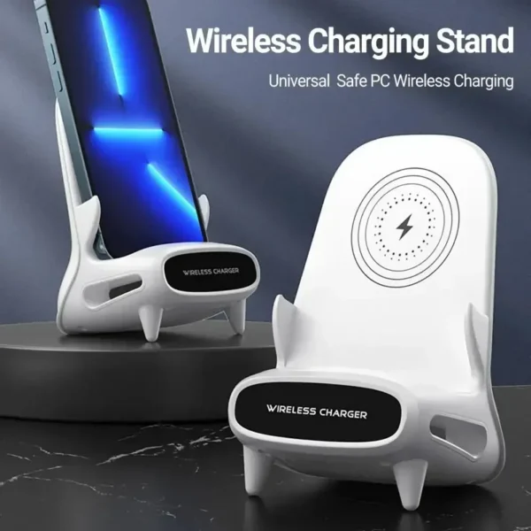 15W Fast Charging Station for iPhone, Samsung S23 Xiaomi Qi - Image 2