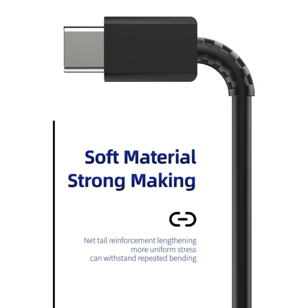 45W Fast Charging Dual USB C Cable - 2PCS - Image 3