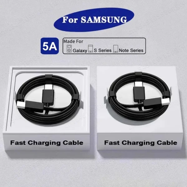 45W Fast Charging Dual USB C Cable - 2PCS - Image 7
