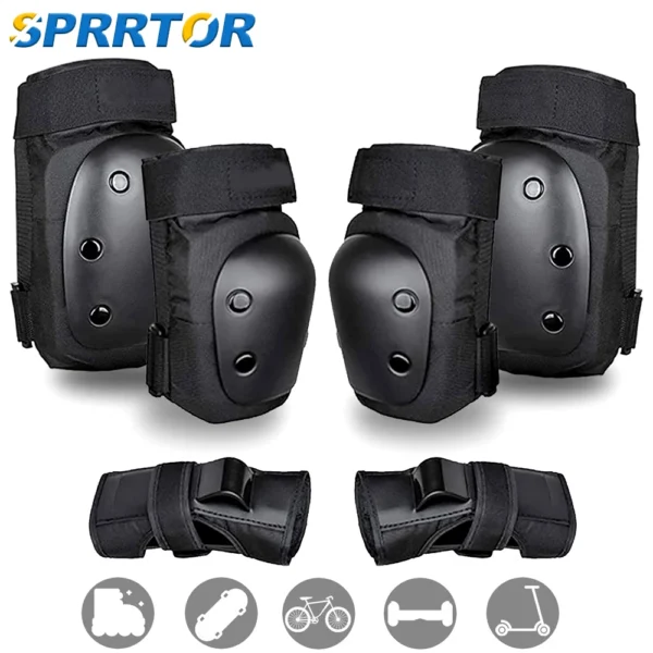 Skates Protection Set For Adults / Kids - 6 in 1