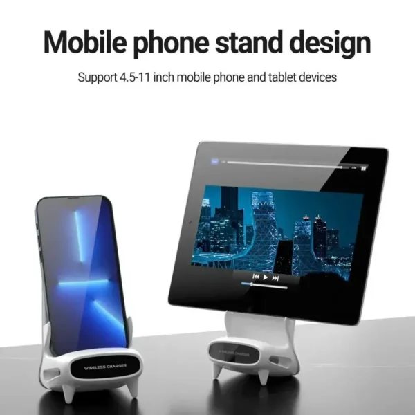 15W Fast Charging Station for iPhone, Samsung S23 Xiaomi Qi - Image 5