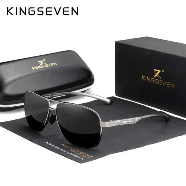 Polarized Aluminum Sunglasses For Men UV400 - Image 8