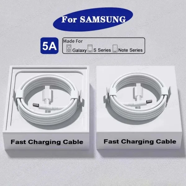 45W Fast Charging Dual USB C Cable - 2PCS - Image 5