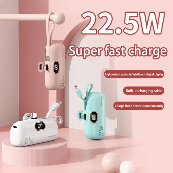 Mini Mobile Power Bank 30000mah Portable Fast Charging - Image 2
