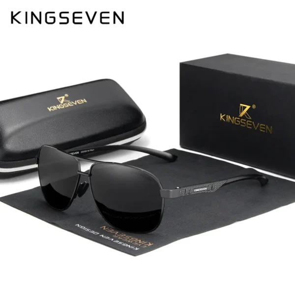 Polarized Aluminum Sunglasses For Men UV400 - Image 9