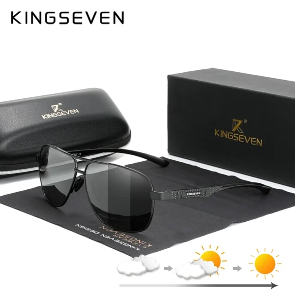 Polarized Aluminum Sunglasses For Men UV400 - Image 4